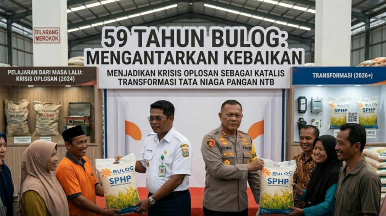 59 Tahun Mengantarkan Kebaikan, Menjadikan Krisis Oplosan Sebagai Katalis Transformasi Tata Niaga Pangan NTB